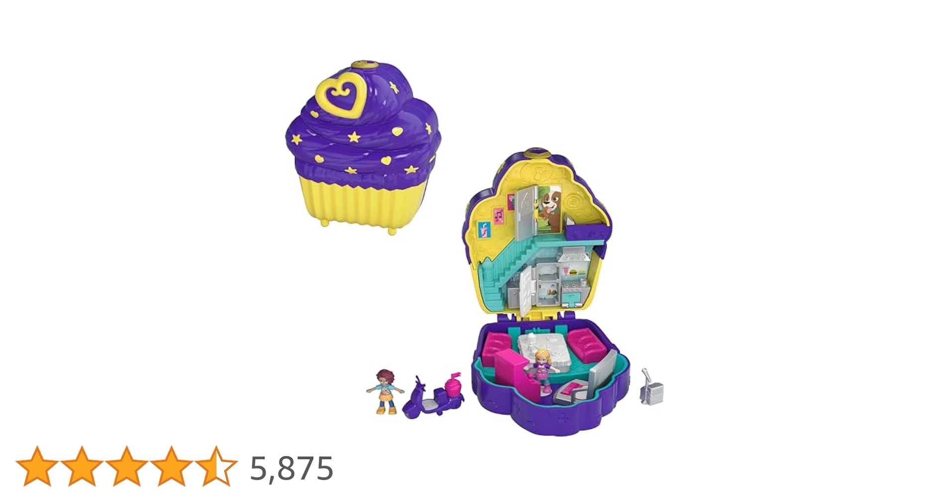 Amazon.co.jp: Polly Pocket FRY36 World Cupcake Compact